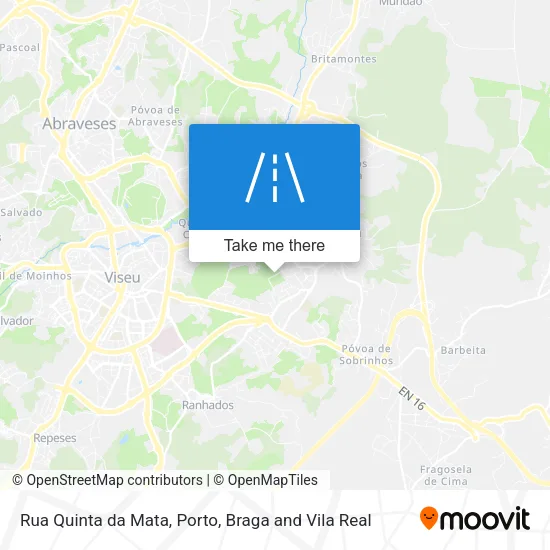 Rua Quinta da Mata map