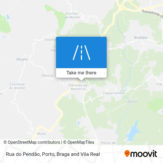 Rua do Pendão map