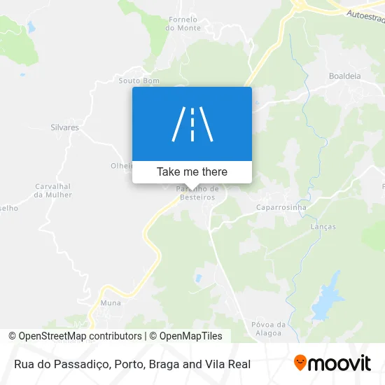 Rua do Passadiço map