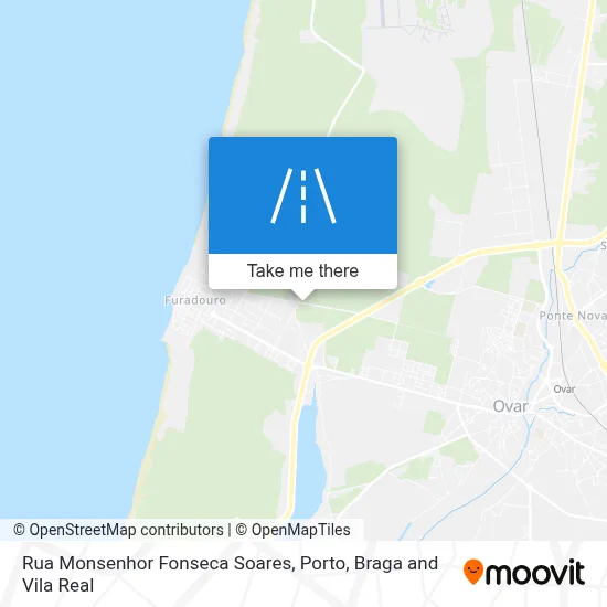 Rua Monsenhor Fonseca Soares map