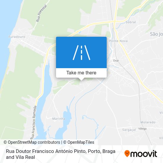 Rua Doutor Francisco António Pinto map