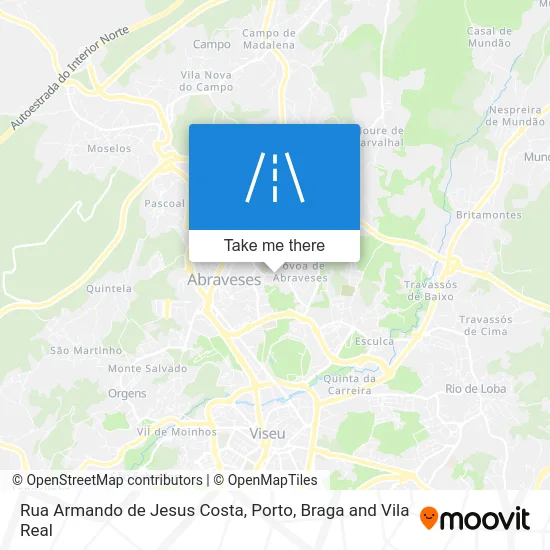 Rua Armando de Jesus Costa map