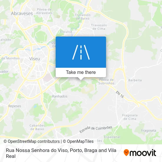 Rua Nossa Senhora do Viso map