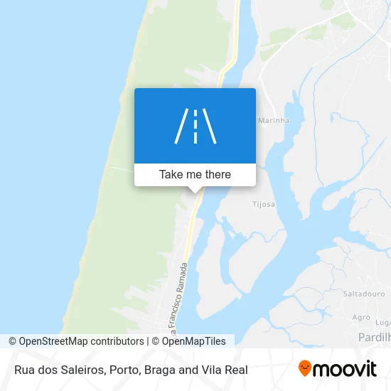 Rua dos Saleiros map