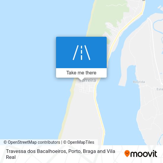 Travessa dos Bacalhoeiros mapa