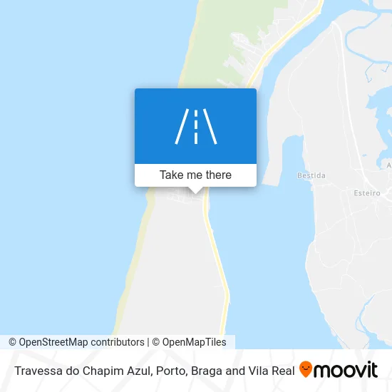 Travessa do Chapim Azul map