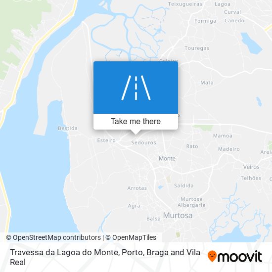 Travessa da Lagoa do Monte map