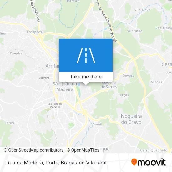 Rua da Madeira map