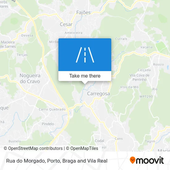 Rua do Morgado map