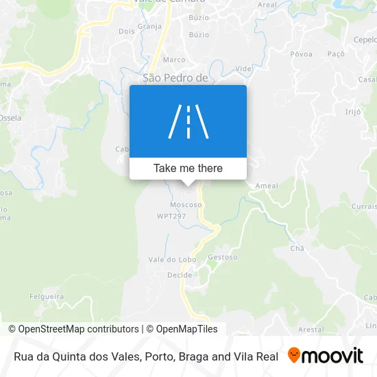 Rua da Quinta dos Vales map
