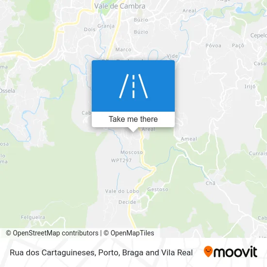 Rua dos Cartaguineses map