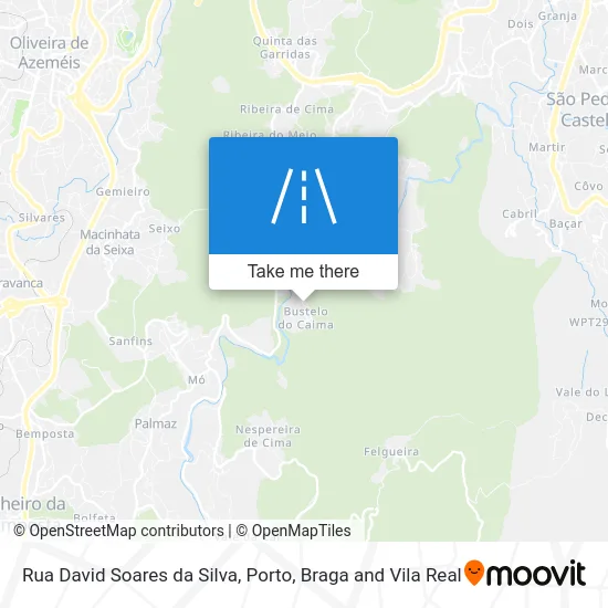 Rua David Soares da Silva map