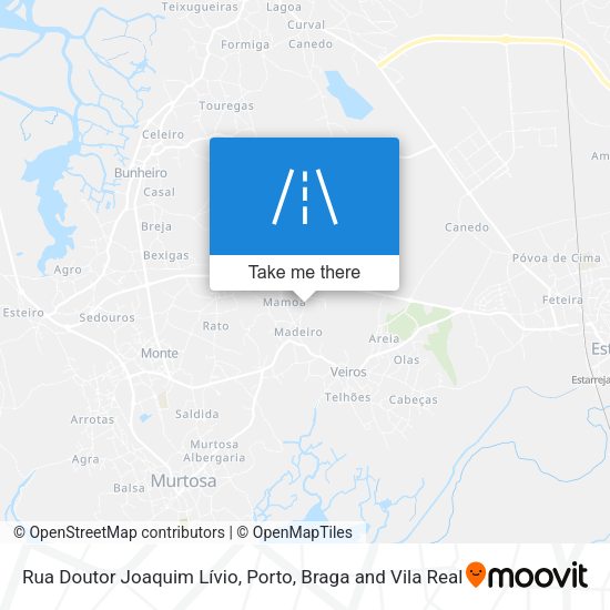 Rua Doutor Joaquim Lívio map