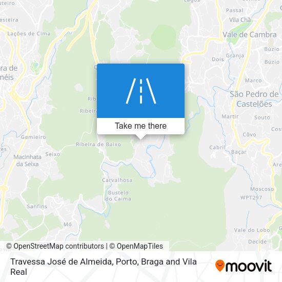 Travessa José de Almeida map