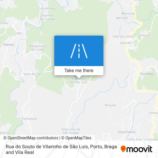 Rua do Souto de Vilarinho de São Luís map