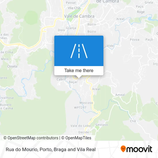 Rua do Mourio map