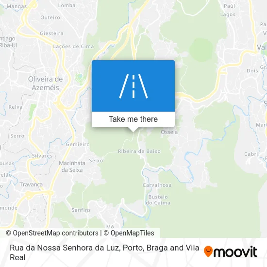 Rua da Nossa Senhora da Luz map