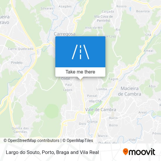 Largo do Souto map