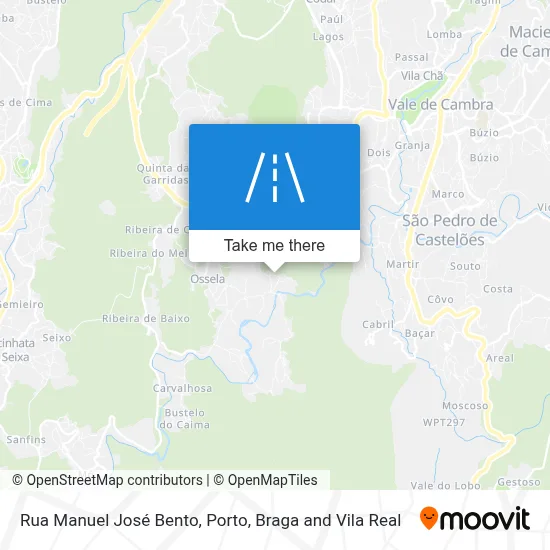 Rua Manuel José Bento map