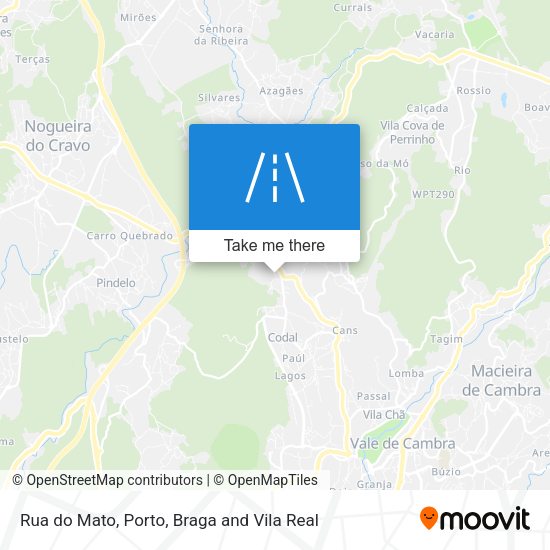 Rua do Mato map