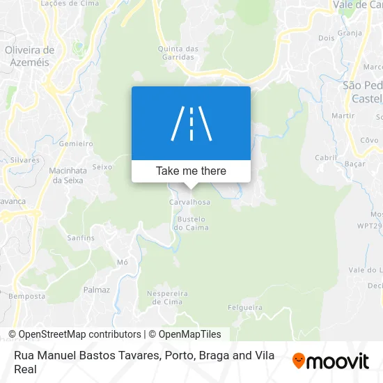 Rua Manuel Bastos Tavares map