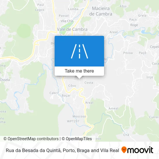 Rua da Besada da Quintã map