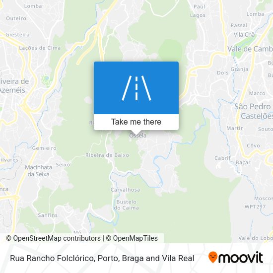 Rua Rancho Folclórico map