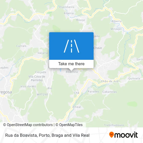 Rua da Boavista map