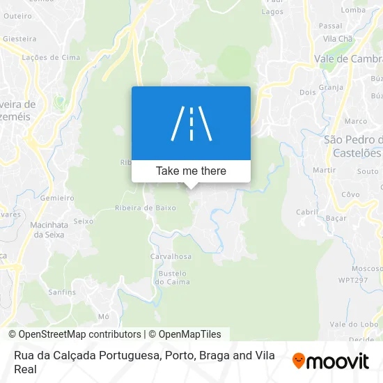 Rua da Calçada Portuguesa map