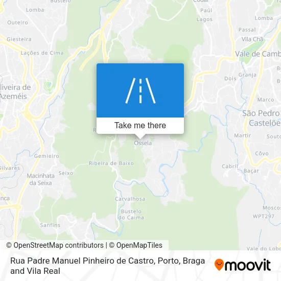 Rua Padre Manuel Pinheiro de Castro map