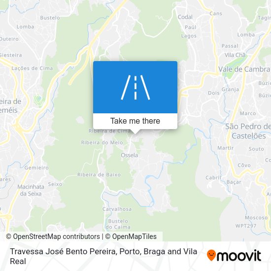 Travessa José Bento Pereira map