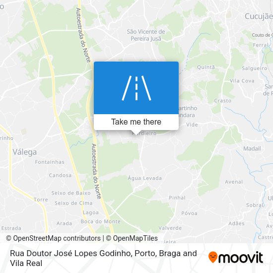 Rua Doutor José Lopes Godinho map