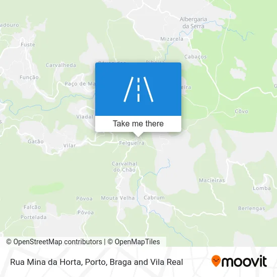 Rua Mina da Horta map