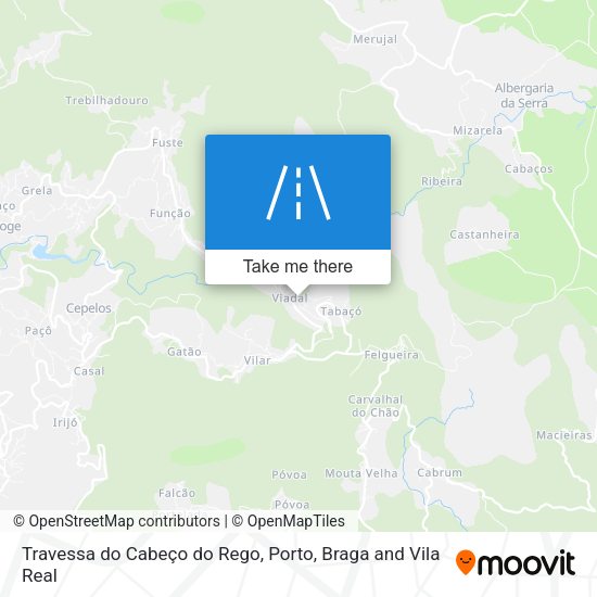 Travessa do Cabeço do Rego map