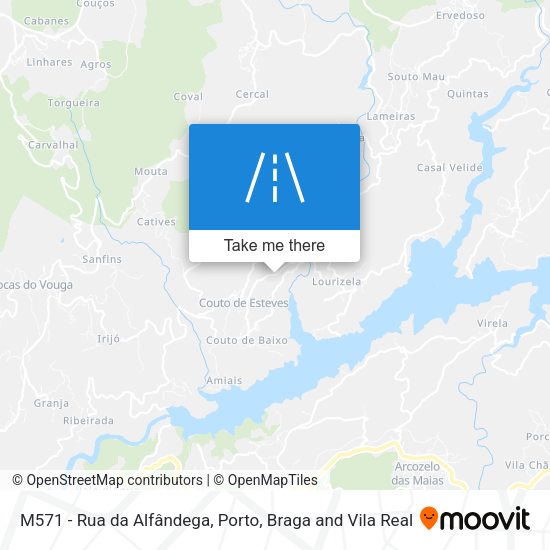 M571 - Rua da Alfândega map