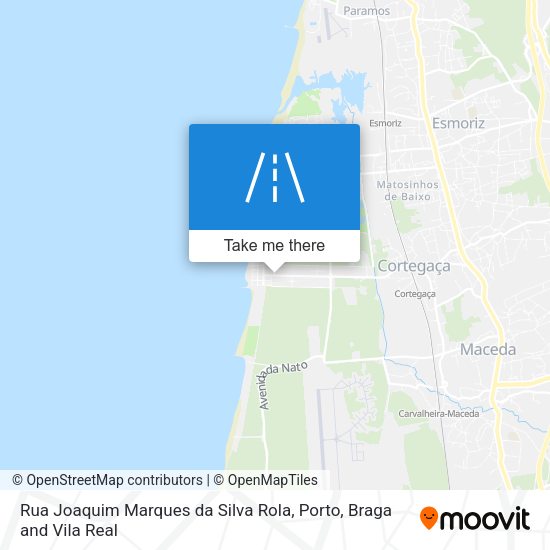 Rua Joaquim Marques da Silva Rola map