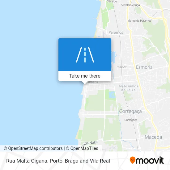 Rua Malta Cigana map