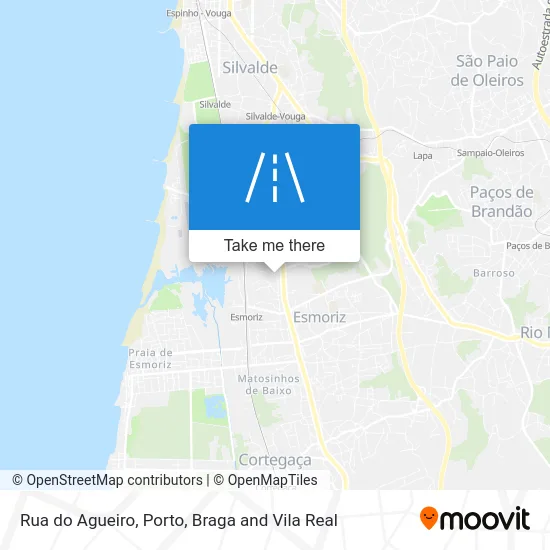 Rua do Agueiro map