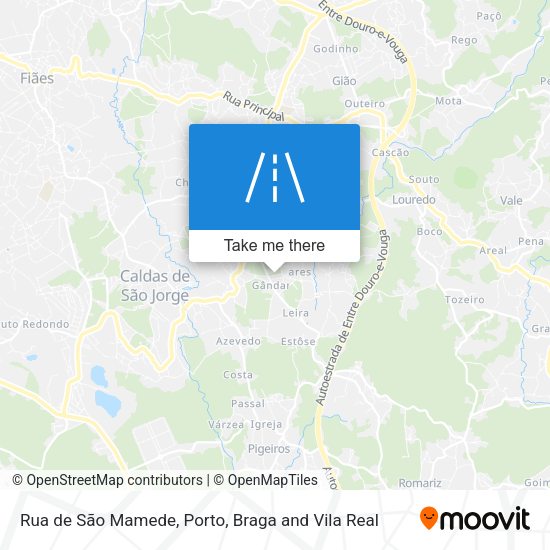 Rua de São Mamede mapa