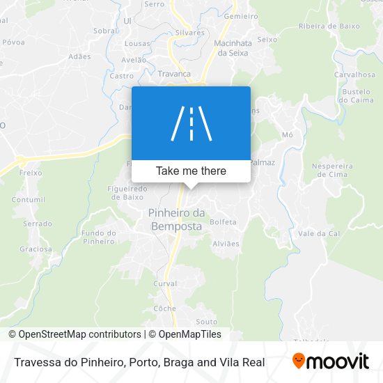 Travessa do Pinheiro map
