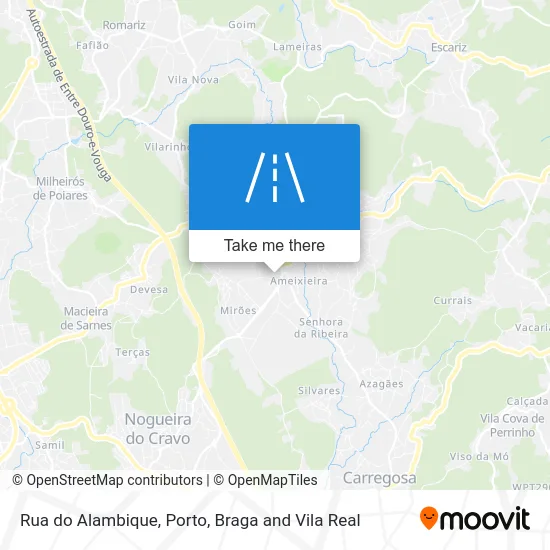 Rua do Alambique map