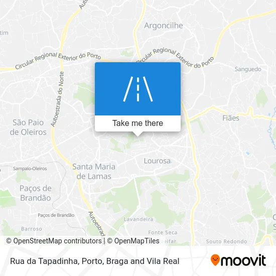 Rua da Tapadinha map