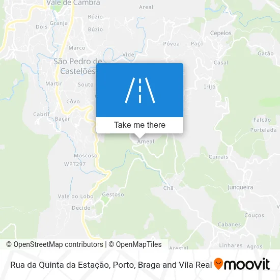 Rua da Quinta da Estação map