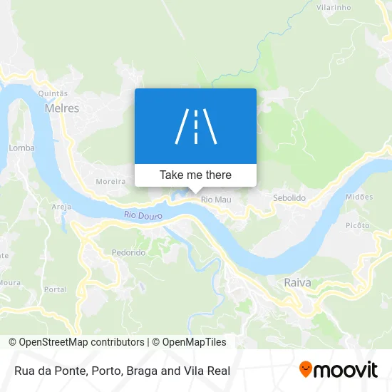 Rua da Ponte map