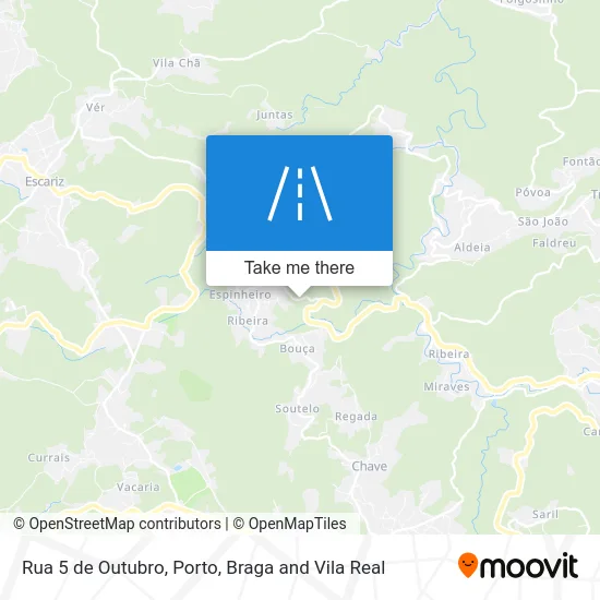 Rua 5 de Outubro map