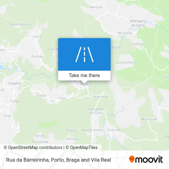 Rua da Barreirinha map