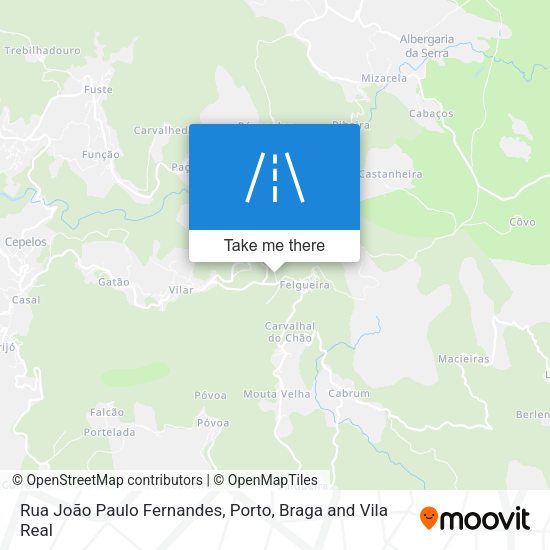 Rua João Paulo Fernandes map