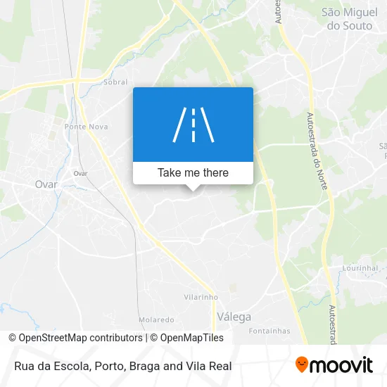 Rua da Escola map