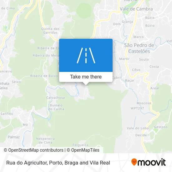 Rua do Agricultor map
