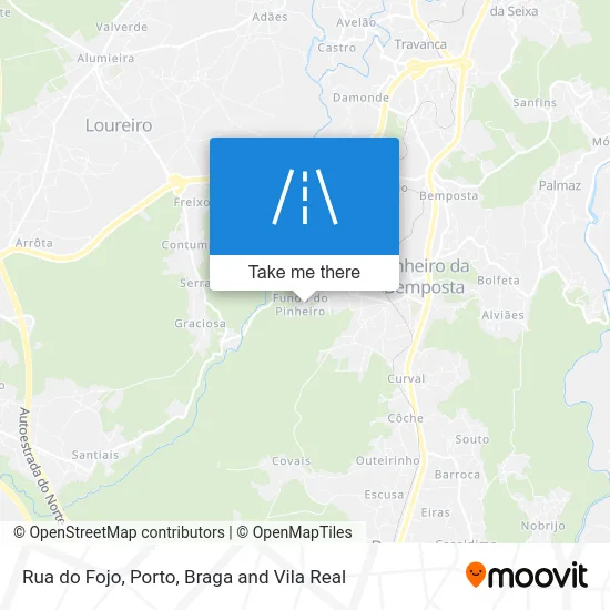 Rua do Fojo map